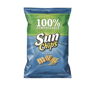 Sun Chip Bag with Microworks PLA film